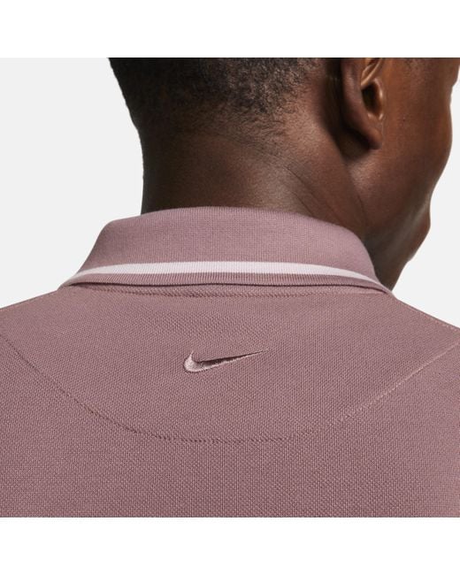 Nike The Polo Met Aansluitende Pasvorm in het Purple voor heren