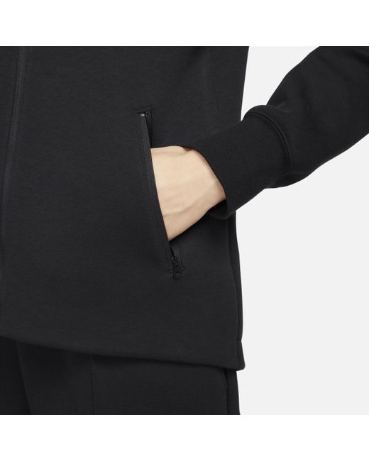 Nike Sportswear Tech Fleece Windrunner Full-zip Hoodie in Black | Lyst