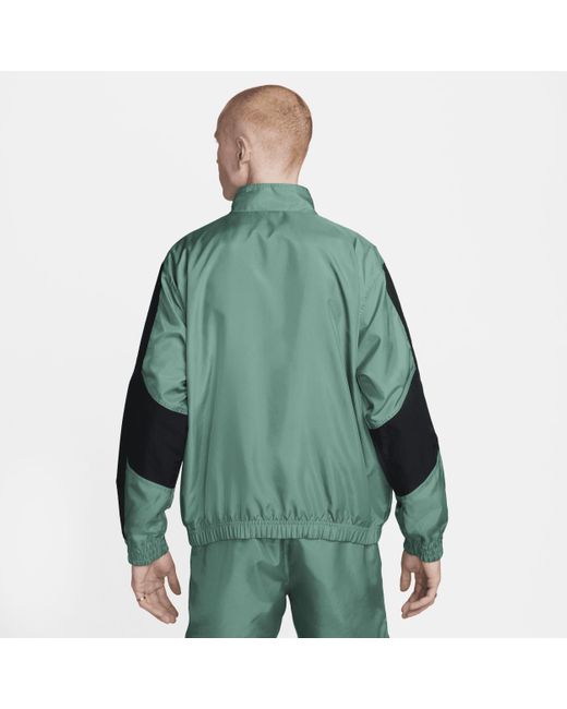 Nike Green Air Woven Tracksuit Jacket for men