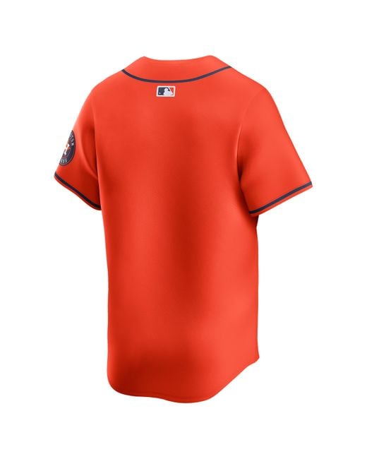 Nike Red Houston Astros Dri-Fit Adv Mlb Limited Jersey for men
