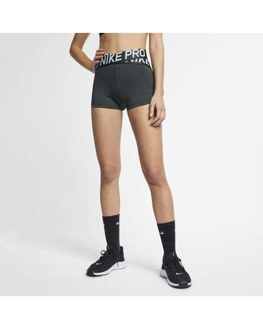 Nike Pro Intertwist 8cm (approx.) Shorts in Green | Lyst UK