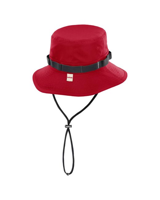 Nike Red Canada Apex Dri-fit Soccer Boonie Bucket Hat