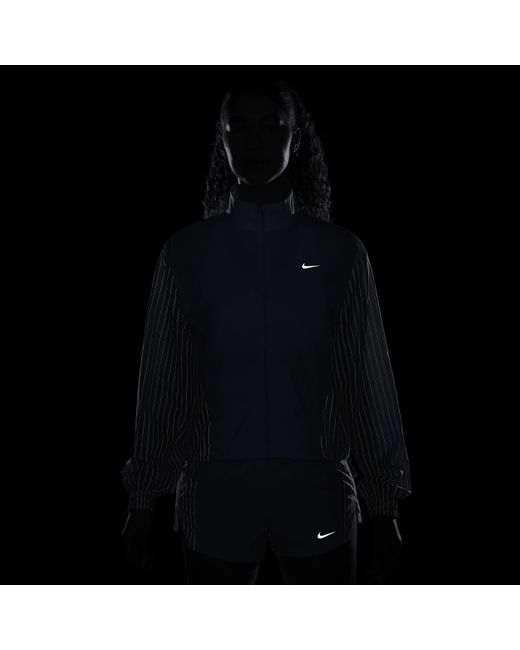 Nike Blue Running Division Running Jacket