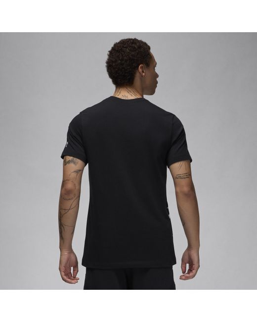 T-shirt jordan brand di Nike in Black da Uomo