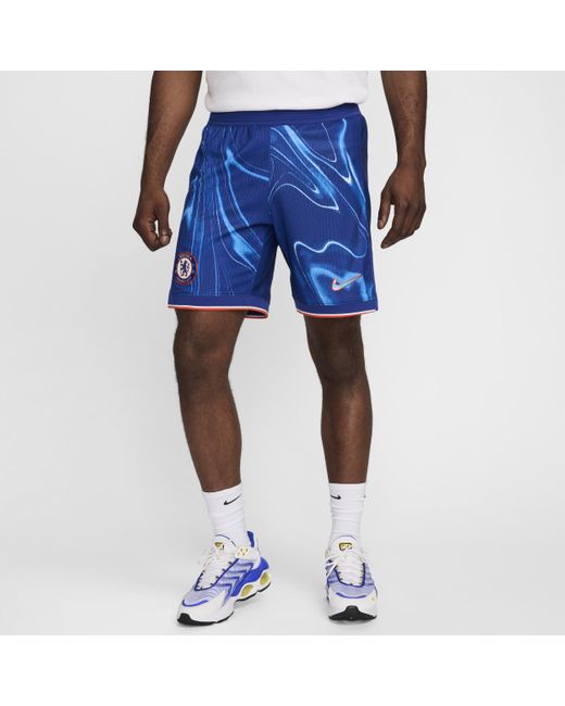 Shorts Da Calcio Authentic Dri-Fit Adv Chelsea Fc 2024 Match Da Uomo – Home di Nike in Blue da Uomo
