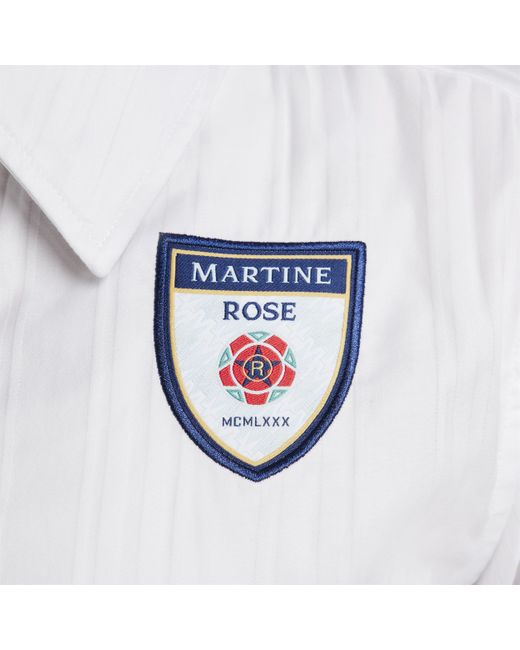 Nike White X Martine Rose Dress Shirt Cotton