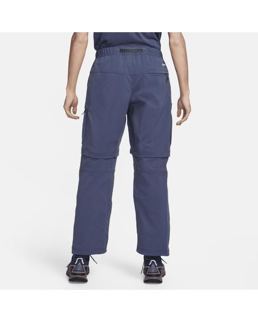 Pantaloni cargo acg "smith summit" di Nike in Blue da Uomo