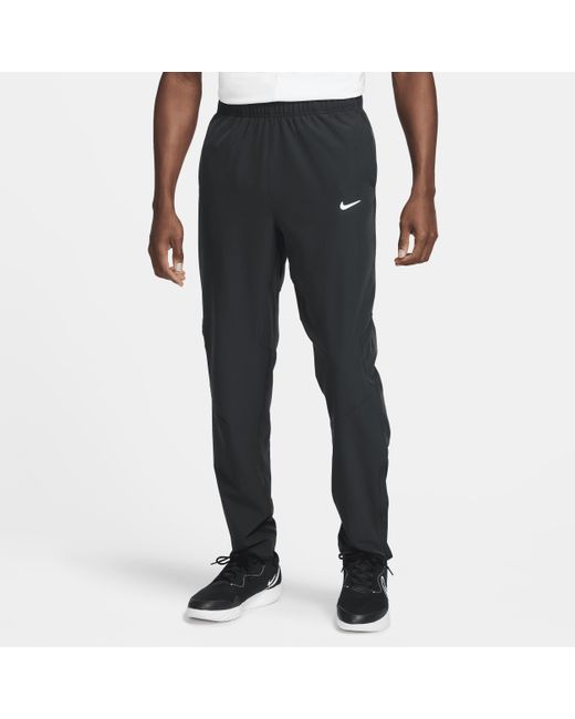 Nike Black Court Advantage Dri-fit Tennis Trousers 50% Recycled Polyester for men