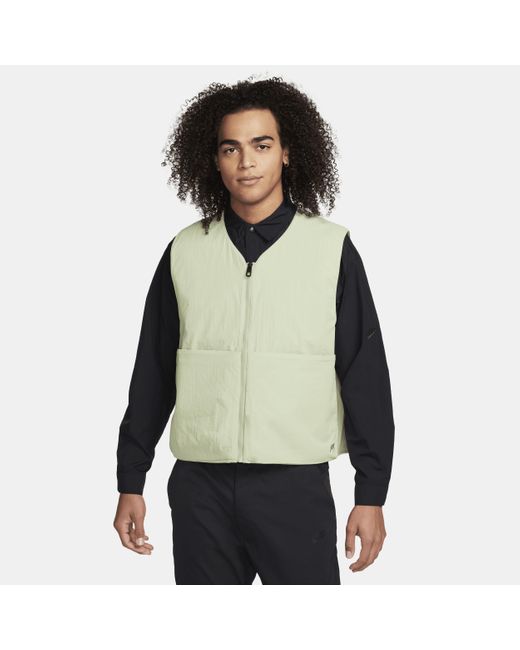 Nike Green Sportswear Tech Pack Therma-fit Adv Forward-lined Vest for men