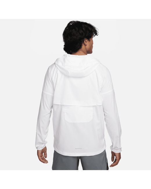 Nike White Windrunner Repel Running Jacket Polyester for men
