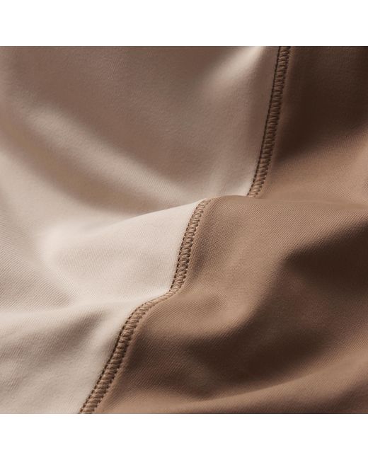 Nike White Skims Shine High-Waisted 26" Stirrup Leggings With Drawcord