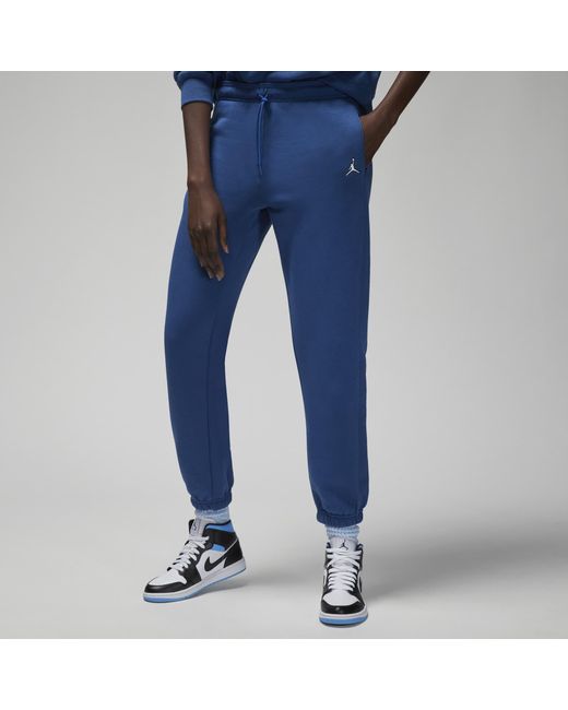 Nike Jordan Brooklyn Fleece Pants in French Blue,White (Blue) Lyst