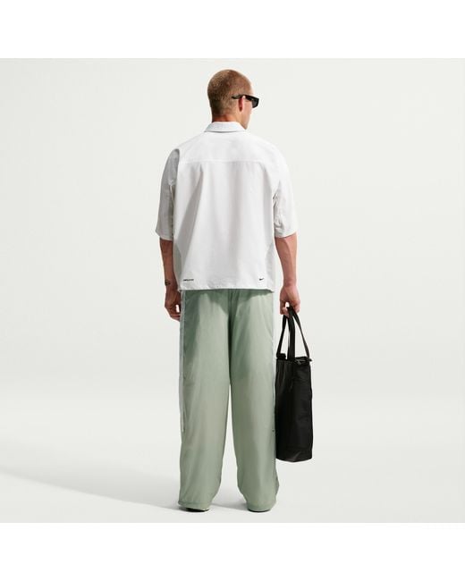 Nike Green Windrunner Lightweight Uv Pants for men