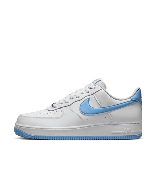Nike Blue Air Force 1 '07 Shoes for men