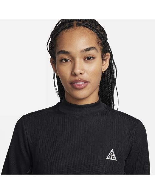 Nike Black Acg Dri-fit Adv 'goat Rocks' Long-sleeve Top Polyester