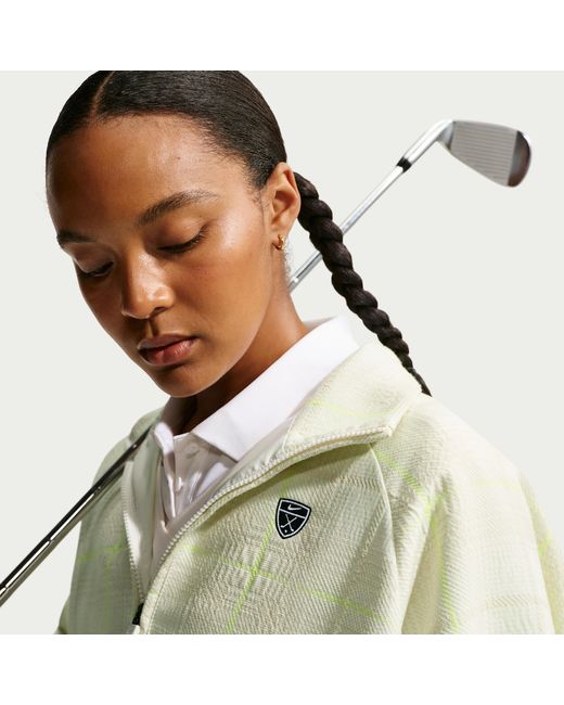 Nike Green Tartan Golf Jacket