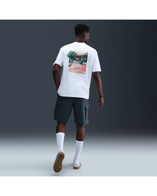 Nike Blue Sb Max90 Skate T-Shirt for men