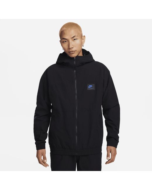 Nike Air Max Woven Jacket Nylon elastane in Blue for Men Lyst UK