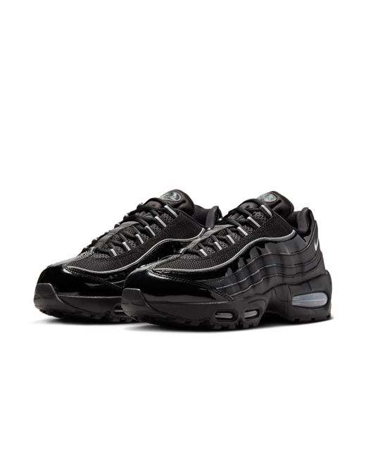 Nike Black Air Max 95 Big Bubble Shoes