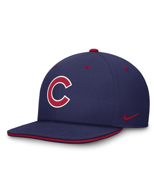 Nike Blue Chicago Cubs Primetime Pro Dri-fit Mlb Adjustable Hat for men