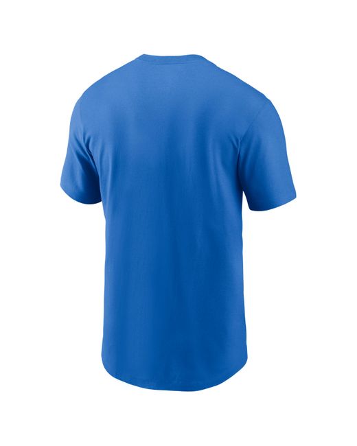 Nike Blue Los Angeles Rams Sideline Team Issue Dri-Fit Nfl T-Shirt for men