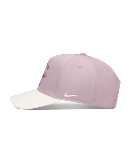 Nike Blue Rise Structured A-Frame Cap