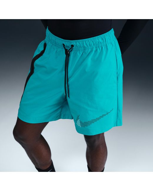 Nike Tech Geweven Herenshorts in het Blue voor heren