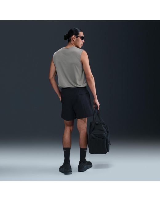 Nike Blue Unlimited Dri-Fit 12.5Cm (Approx. Unlined Seersucker Versatile Shorts for men