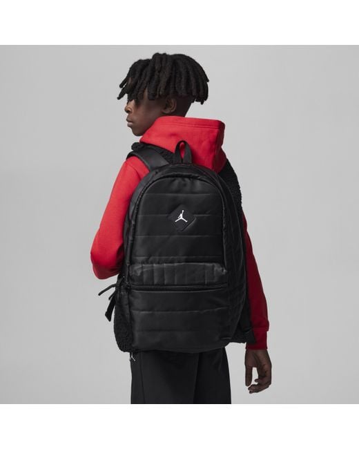 Nike Black Jordan Quilted Daypack Backpack (19l)