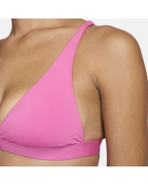 Nike Pink Swim Essential Bikini Bralette