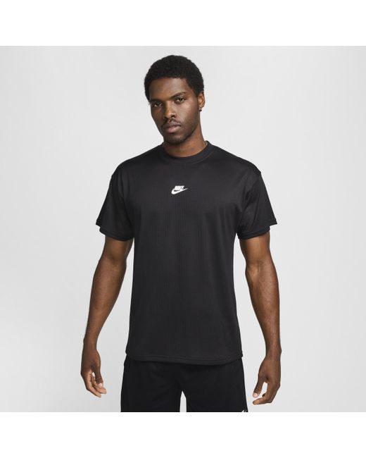 Nike Black Sportswear Max90 Dri-fit Mesh T-shirt Polyester for men