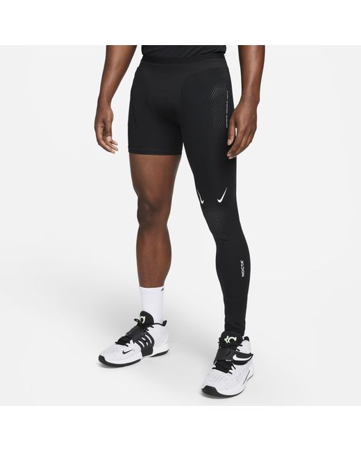 Nike Nocta Singleleg Basketball Tights in Black for Men Lyst