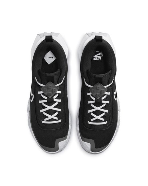 Nike Black Air Diamond Varsity Turf Baseball Shoes for men