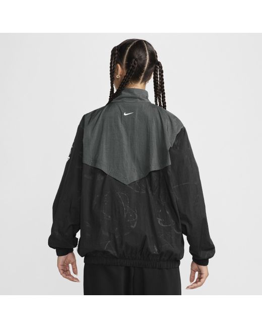 Nike Black Sportswear Breaking Windrunner Jacket