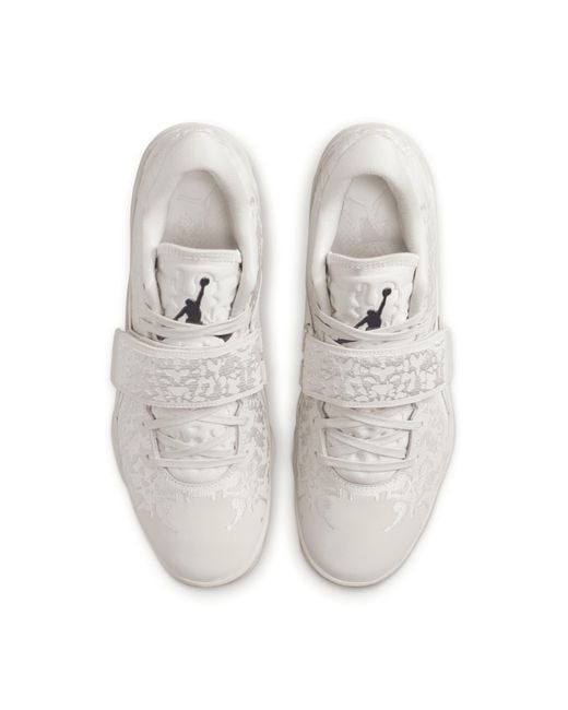 Nike White Zion 3 M.u.d. 'light Bone' Se Basketball Shoes Leather for men