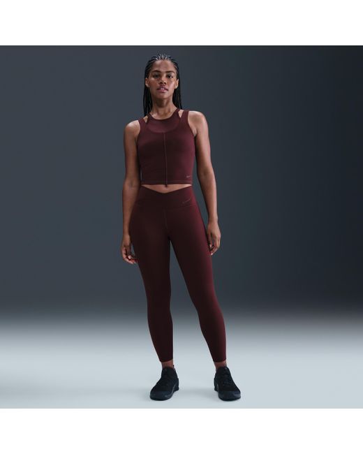 Nike Blue One High-Waisted 7/8 Leggings