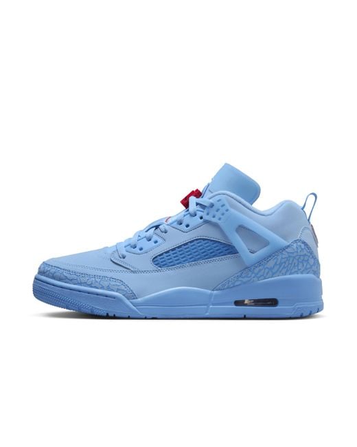 Nike Blue Jordan Spizike Low Shoes for men