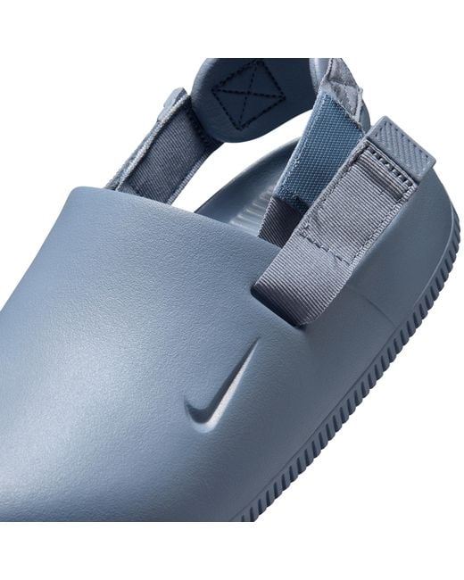 Nike Blue Calm Mules for men