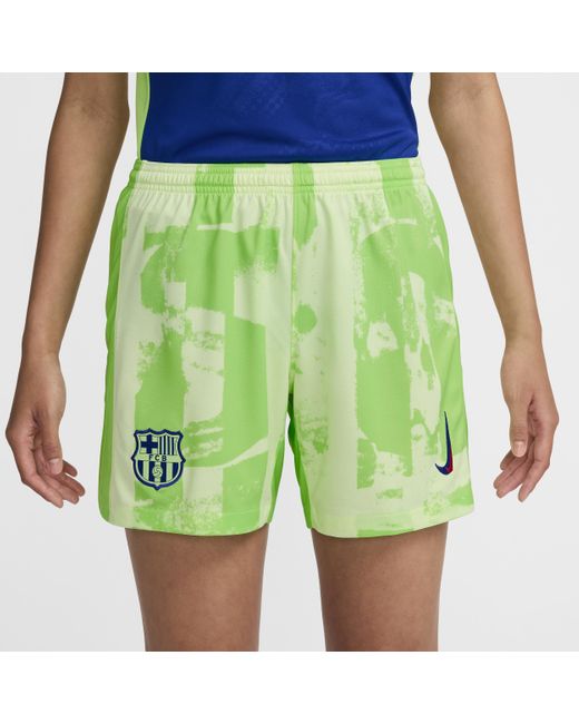 Nike Green F.C. Barcelona 2024/25 Stadium Third Dri-Fit Football Replica Shorts