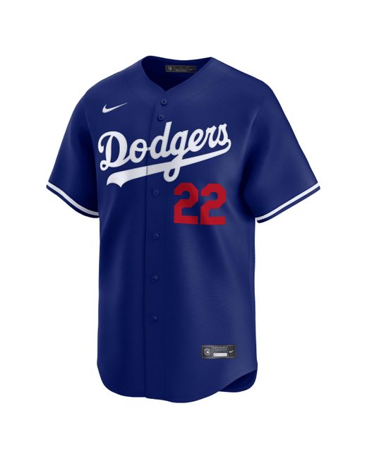 Nike Blue Clayton Kershaw Los Angeles Dodgers Dri-fit Adv Mlb Limited Jersey for men