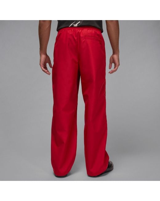 Nike Red Air Track Pants for men