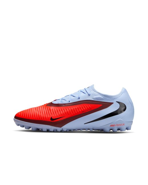 Nike Men's Red Phantom Low Pro Turf Football Shoe