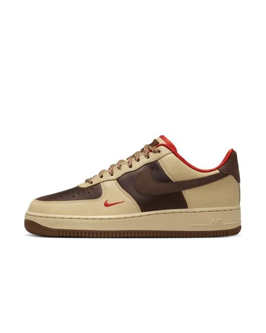 Nike Brown Air Force 1 Â07 Shoes for men