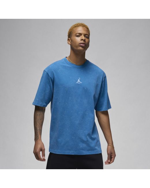 Nike Blue Jordan Flight Essentials T-shirt Cotton for men