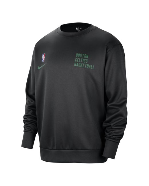 Nike Boston Celtics Spotlight Dri-fit Nba Crew-neck Sweatshirt in