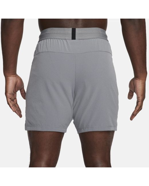 Nike Black Flex Rep 4.0 Dri-Fit 18Cm (Approx. Unlined Fitness Shorts for men