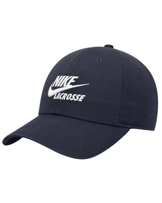 Nike Blue Futura Lacrosse Cap