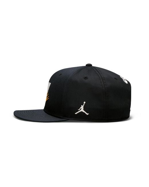 Nike Black Essentials Pro Structured Flat Bill Hat