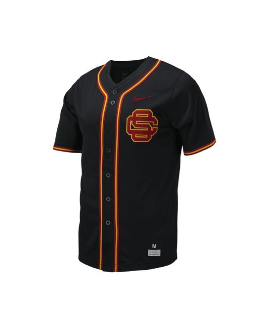 Nike Black Usc College Replica Baseball Jersey for men