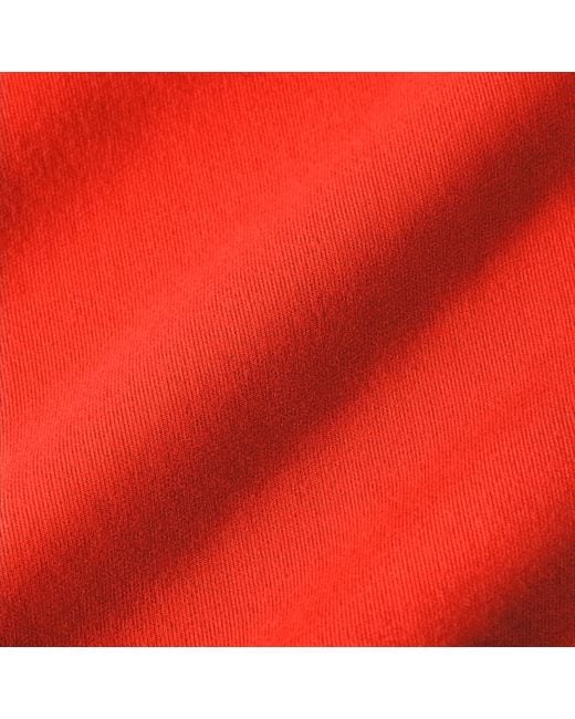 Nike Red 24.7 Impossiblysoft Dri-Fit Oversized Crew-Neck Top